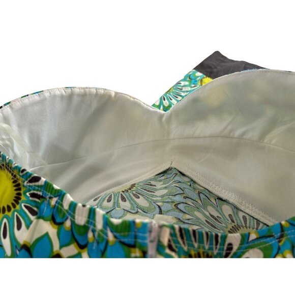 Trixxi Womens Jrs Strapless Sun Dress Empire Waist Multicolored Size 11 NWT - Picture 6 of 9